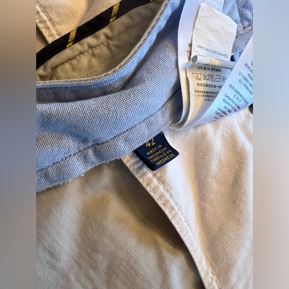 Polo Ralph Lauren Men’s light beige stretch classic fit shorts - Picture 6 of 9